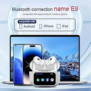 ANC noise cancelling in-ear lightweight earphone built-in microphone Bluetooth 5